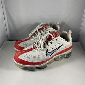 Nike VaporMax 360 Size 7 History of Air Running Shoes Vast Grey Red CK2719-001